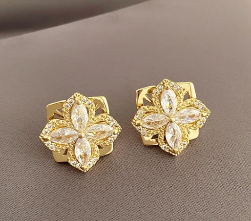 Arete Flor Giratoria