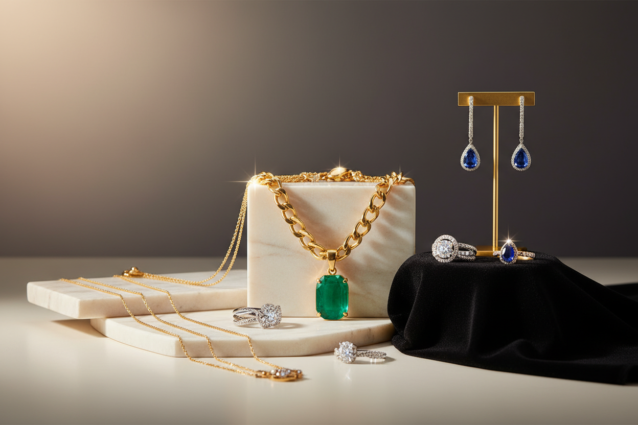 Portada para tienda de joyeria